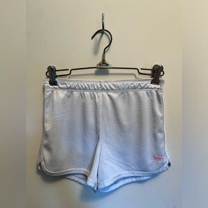 Justice, girls youth white shorts with detailed interior waistband.